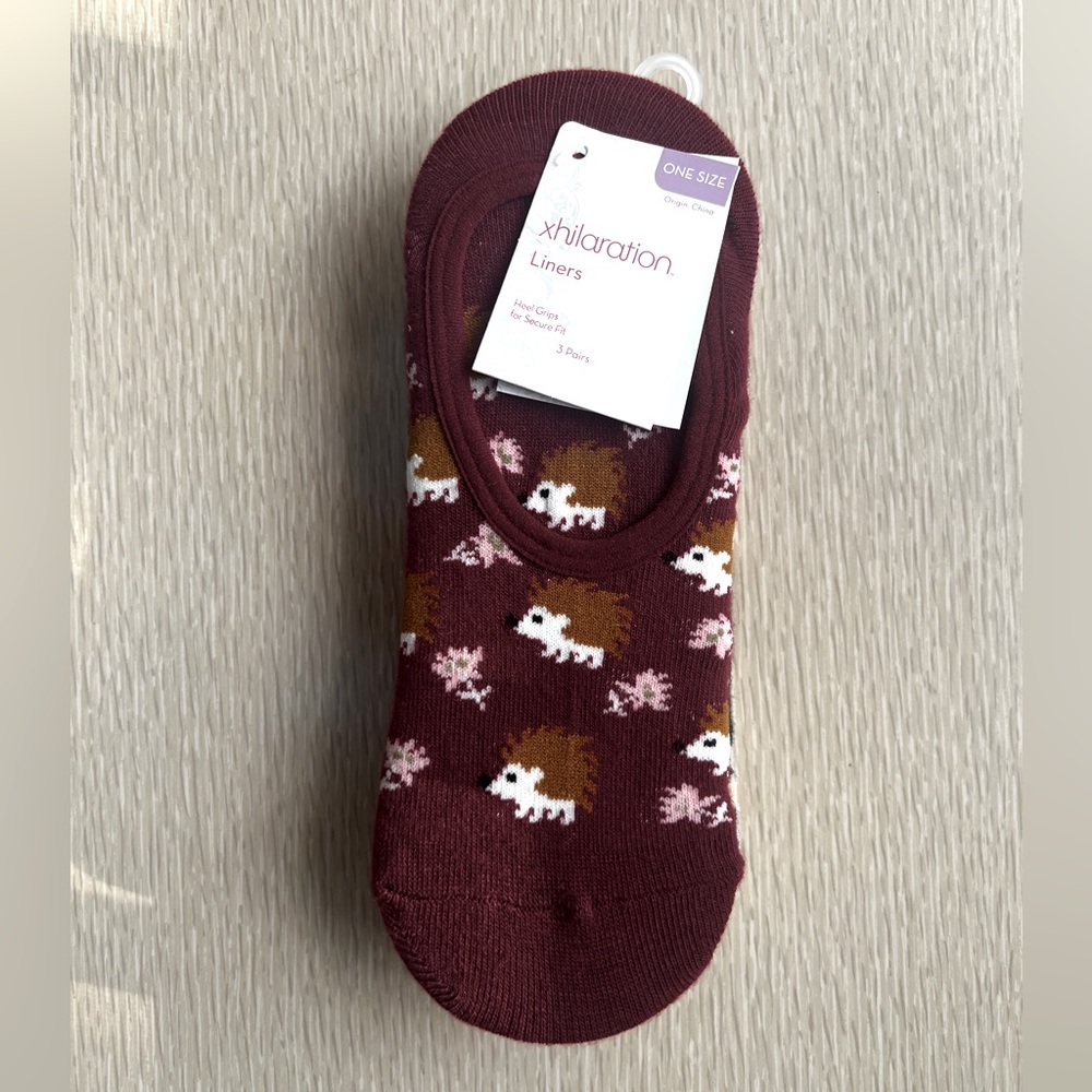 NWT Xhilaration 3 Pack No Show Socks